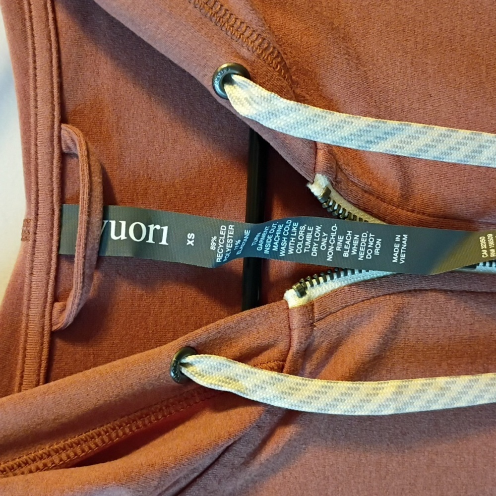 Vuori Rust Zip-Up Hoodie - Picture 3 of 7